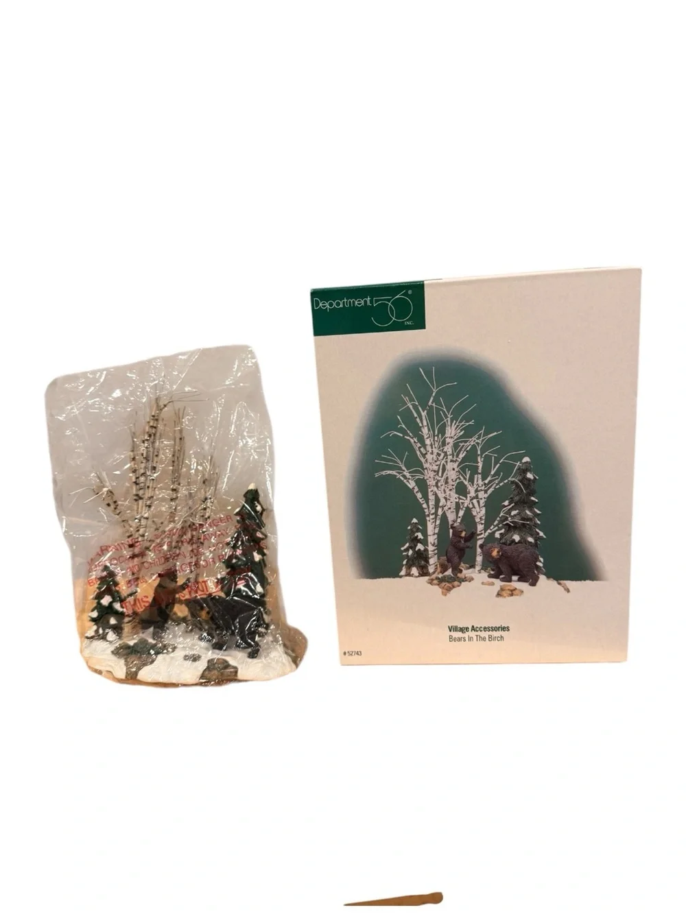 Department 56 Bears in the Birch